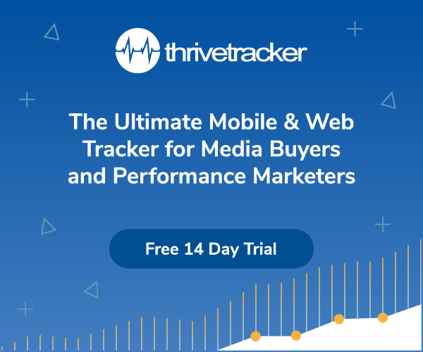 ThriveTracker is the premier AI Tracker for performance marketers. All traffic sources and offers in one easy dashboard. Start your FREE 14-day trial today!